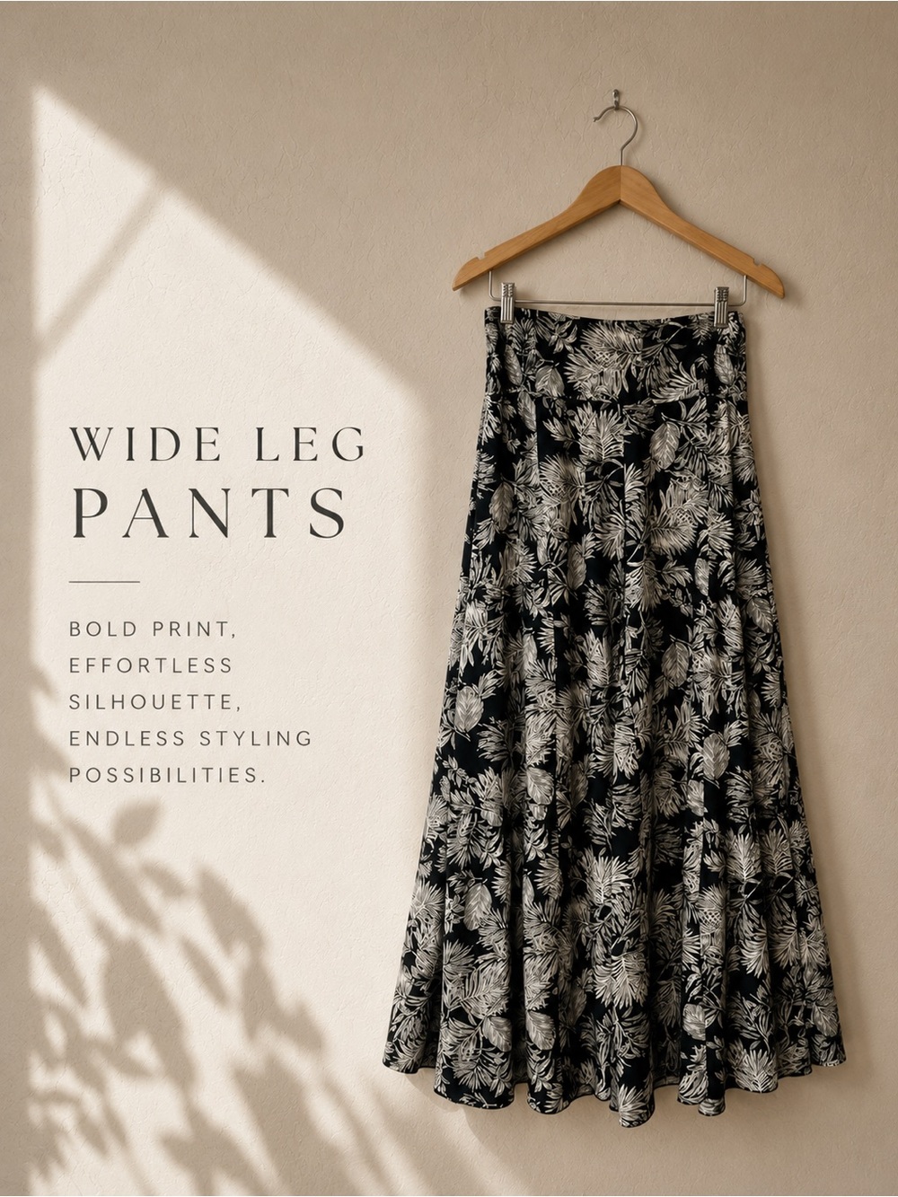 ✨ Bold print. Effortless silhouette. Endless styling possibilities.